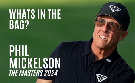 phil mickelson witb|phil mickelson what's in the bag 2023.